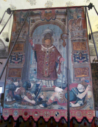 Gonfalons - Heraldry at Poore House